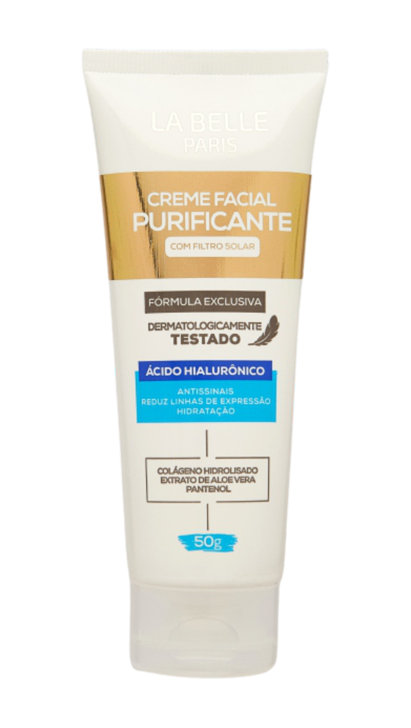 Creme Facial Purificante com Ácido Hialurônico La Belle Paris